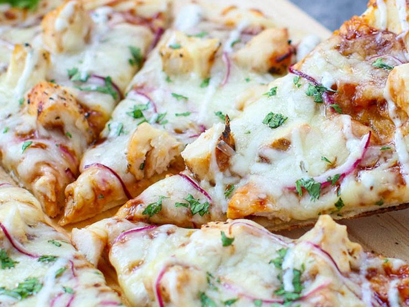 Chicken Ranch Pizza