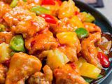 Chicken Sweet And Sour Sauce Platter