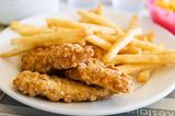 French Fries With Chicken Tender