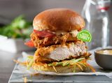 Chicken With Smoked Turkey Sandwich