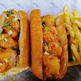 dynamite shrimp sandwich