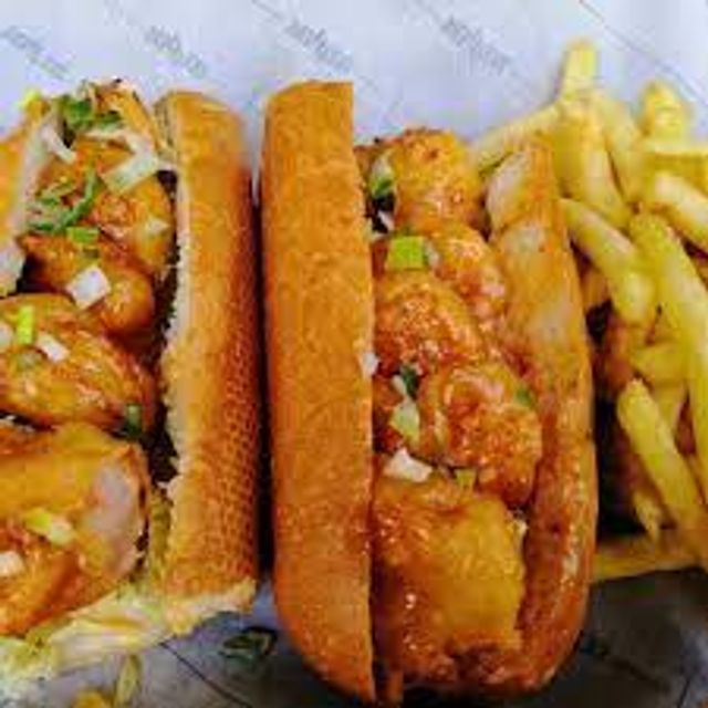 dynamite shrimp sandwich
