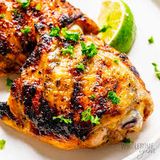 Grilled Chicken Thigh Meal