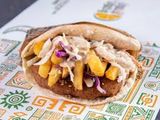 Foul With Baba Ghannoug Sandwich