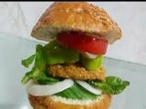 Taamia With Baba Ghannoug Sandwich