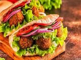 Taamia With French Fries Sandwich