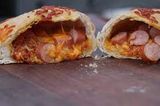 Hot Dog Calzone