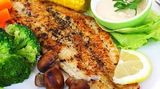 Grilled Fish Fillet Meal