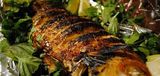 Grilled Grey Mullet Fish Meal