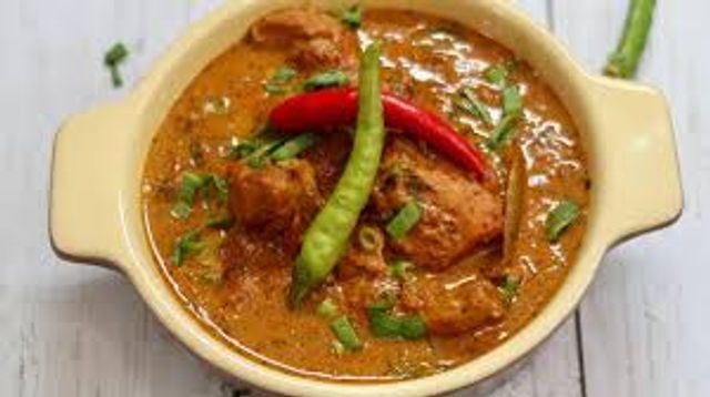 Korean Chicken Curry Platter