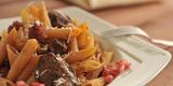 Penne Pasta With Liver And Giblets