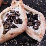Olives With Mozzarella Cheese Manoucheh