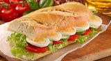 Boiled Eggs Sandwich