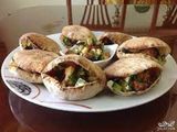 Potato With Eggplant Sandwich
