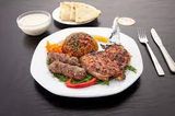 Half Chicken and One Eighth Kofta Meal