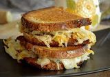 Potatoes with Mozzarella Sandwich