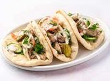 Bun Bread Chicken Shawerma Sandwich