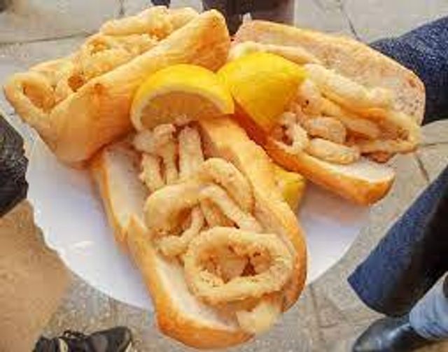 Squid Sandwich