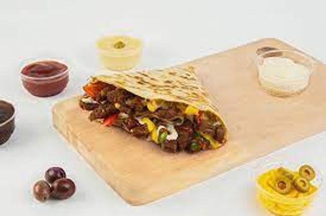 كريب برجر لحم بقرى