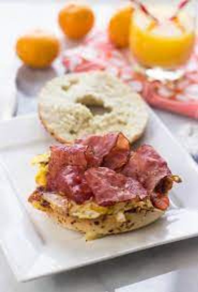 Egg with Pastrami Sandwich