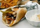 Shish Tawook sandwich