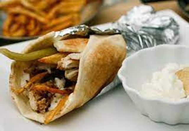 Shish Tawook sandwich