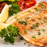Fish Fillet With Herbs Platter