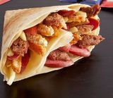 Sausage With Chicken Pane Crepe