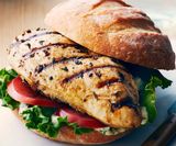 Grilled Chicken Breasts Sandwich