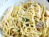 Grilled Chicken With Cheese Pasta