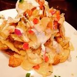 Potato Chips With Hot Sauce And Lemon Sandwich