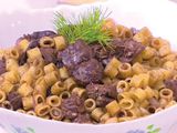 Pasta with liver