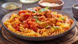 mix chicken pasta