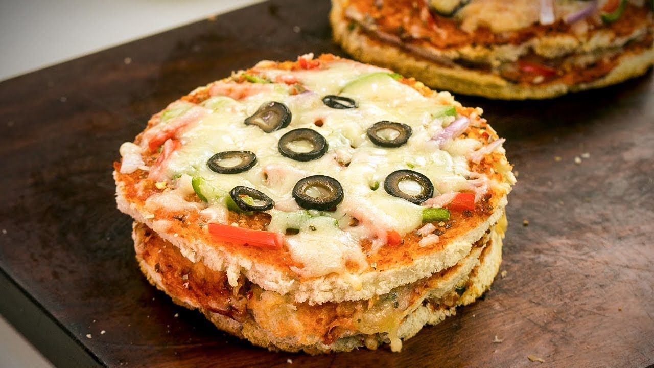 Classic Chicken Pizza Burger Sandwich