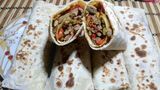 Syrian Alexandrian liver sandwich
