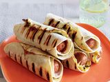 Mexican Hot Dog Wrap Sandwich