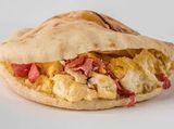 Pastrami Omelette Sandwich