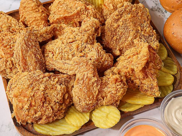 Whole Broasted Chicken 10 Pieces
