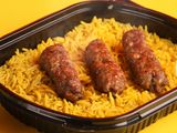 grilled kofta basmati Platter