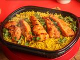 Grilled fillet meal