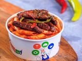 Pasta With Oriental Sausage