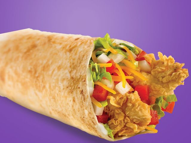 Crispy Chicken Burrito