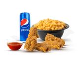 mac n wings meal