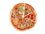 Half And Half Pizza