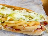 French Bread Potatoes Sandwich