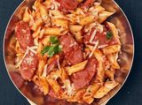 Hot Dog Pasta