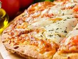 Italian Margherita Pizza With Tomato Sauce And Mozzarella