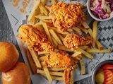 Broasted Chicken Meal - 4 Pieces