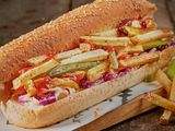 French Fries Jumbo Sandwich