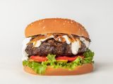 Caramel Beef Burger Sandwich